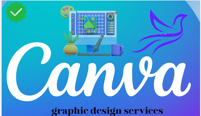 Gig Preview - Be your expert graphic designer in photoshop, illustrator and canva