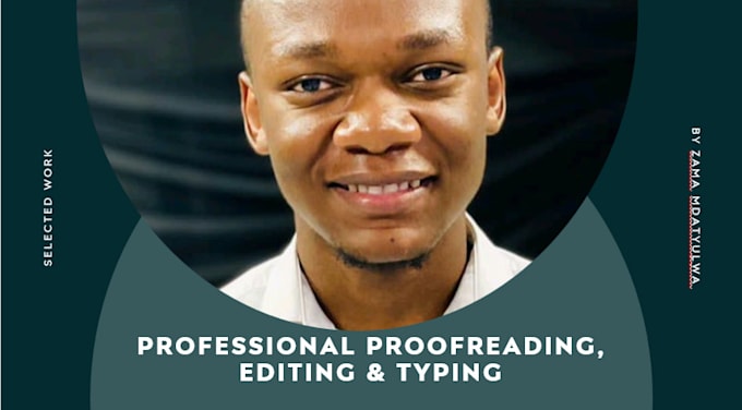 Gig Preview - Manually proofread, edit and type your professional writing