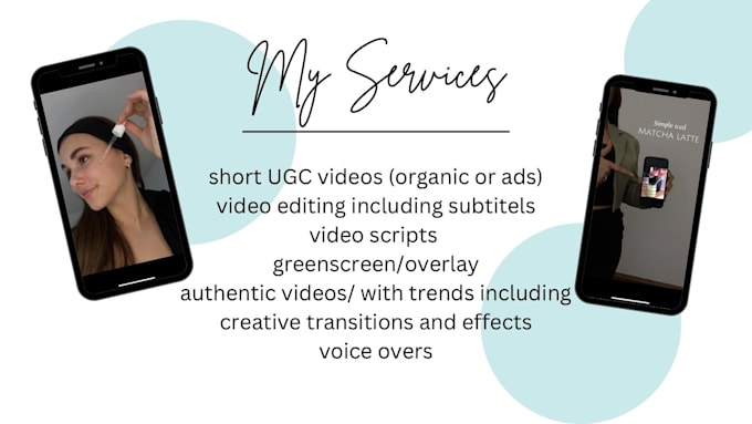 Gig Preview - Create well performing ugc beauty videos for tiktok and instagram