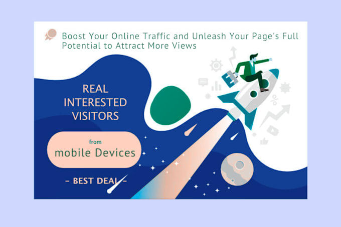 Gig Preview - Generate mobile visitors for your page