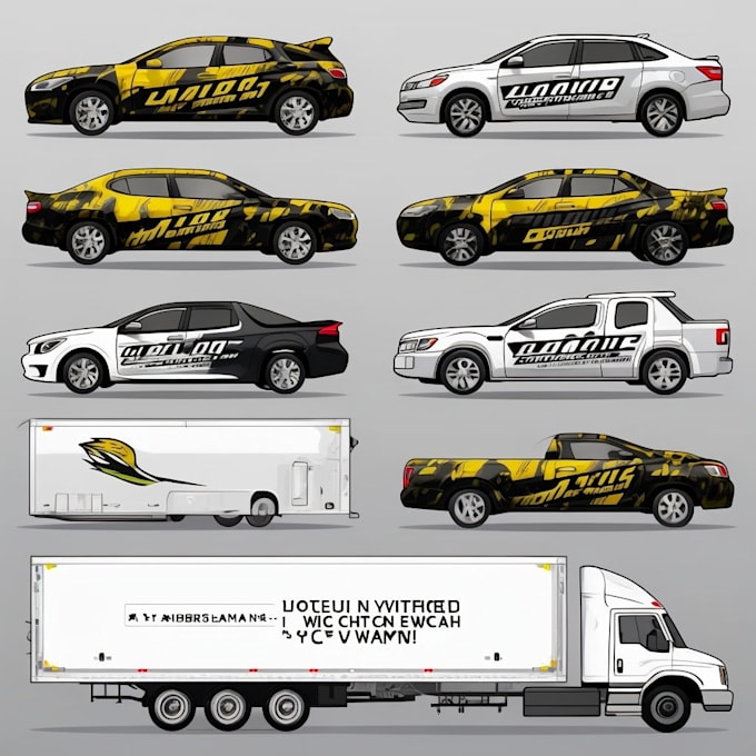 Bestseller - create a custom vehicle wrap, cars, pickups, trailers, etc