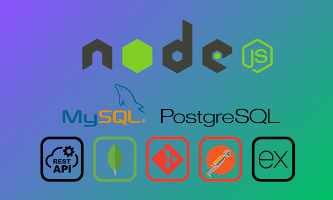 Gig Preview - Be your node js developer for developing apis