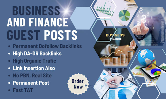 Bestseller - provide high quality business and finance guest posts with dofollow backlinks