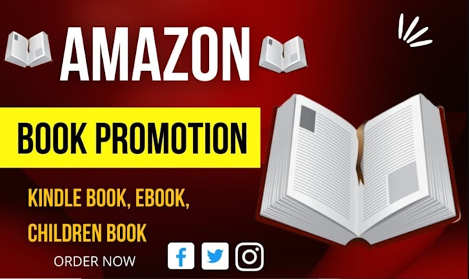 Gig Preview - Promote amazon ebook promotion kindle children book marketing worldwide