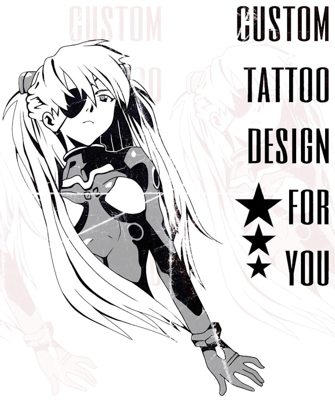 Bestseller - draw custom tattoo design in any style