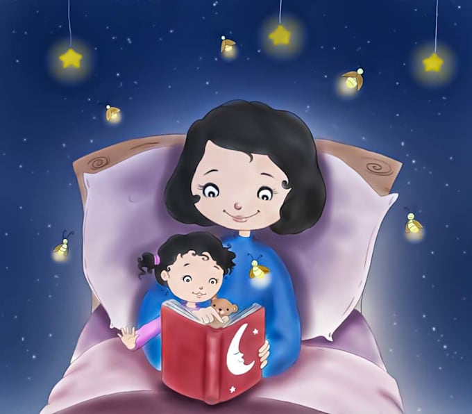 Bestseller - illustrate children story book illustration and children story book KDP