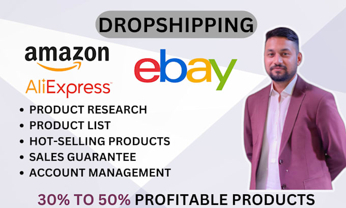 Gig Preview - Amazon to ebay dropshipping listing autods