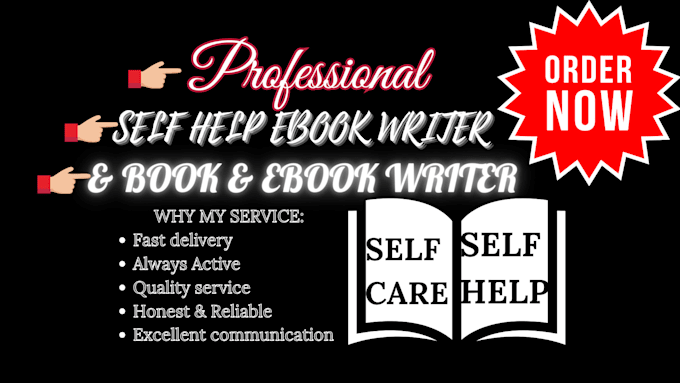 Gig Preview - Write a best selling self help book to inspire empower and transform your reader