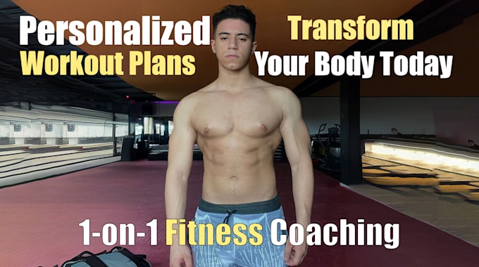 Gig Preview - Do you custom fitness coaching and workout plans