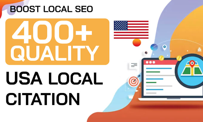 Gig Preview - Do usa local listing to boost local seo