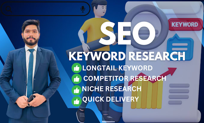 Gig Preview - Do seo profitable keyword research and competitors analysis