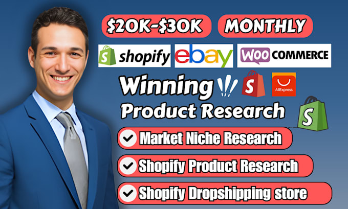 Bestseller - find shopify winning product research, shopify product listing for dropshipping