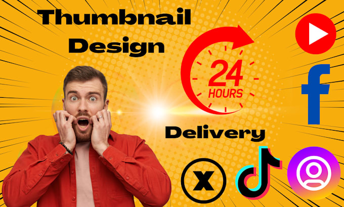 Gig Preview - Design eye catching youtube thumbnails facebook covers and ads