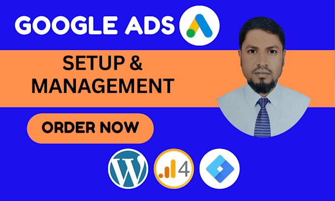 Gig Preview - Setup and manage your google ads PPC campaign