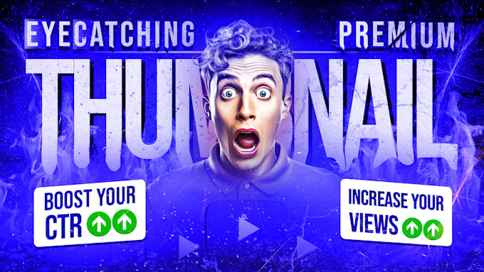 Gig Preview - Design eye catching youtube thumbnail