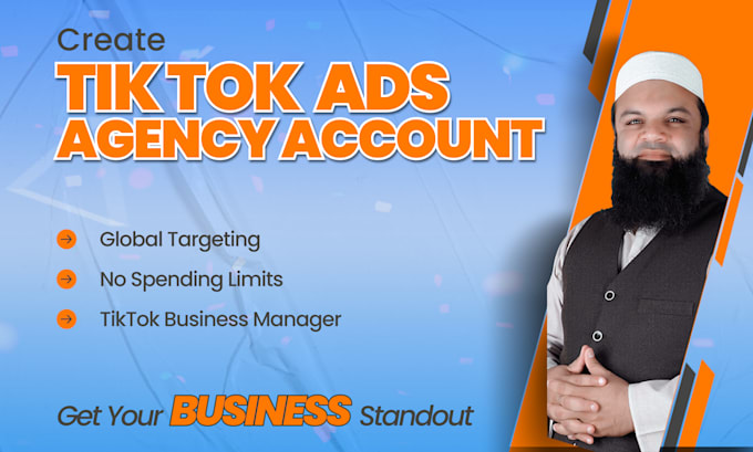 Gig Preview - Setup tik tok ads agency account tiktok business manager in 24 hours