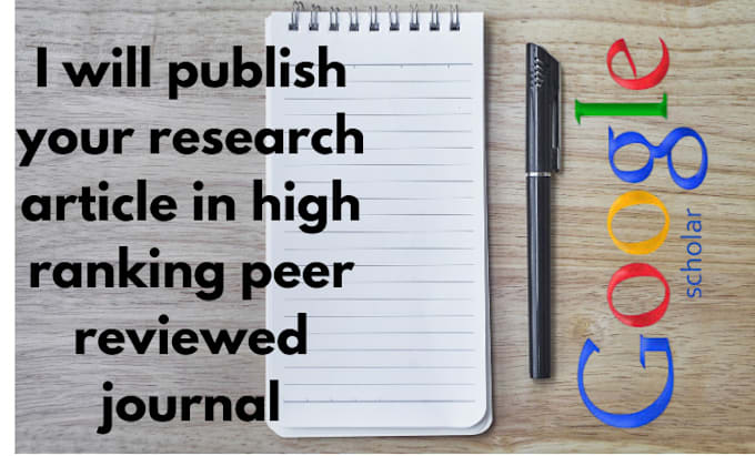 Gig Preview - Write and publish research article in top scopus and google scholar index