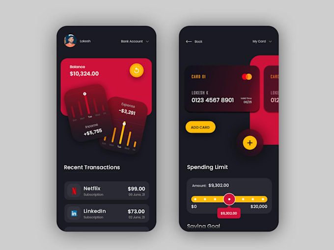 Gig Preview - Develop wallet app, wallet app design, crypto wallet app dashboard