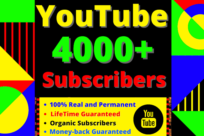 Gig Preview - Give you 1,000 or 1k youtube subscribers fast organically