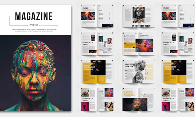 Gig Preview - Make your magazine and annual report design in 24hrs