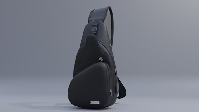 Gig Preview - Do 3d backpack, handbags and purse for your mockup and animate them