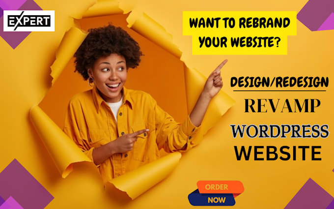 Gig Preview - Revamp, clone or redesign wordpress website, elementor pro website, divi builder