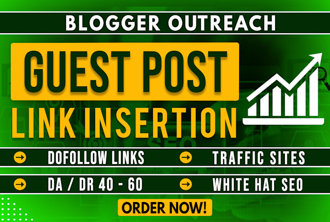 Bestseller - provide high da guest post niche edits contextual dofollow seo backlinks service