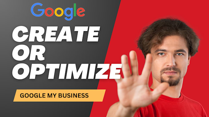 Gig Preview - Create or optimize your google my business page