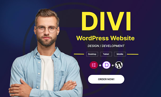 Gig Preview - Create divi wordpress website,divi website design or redesign with divi theme