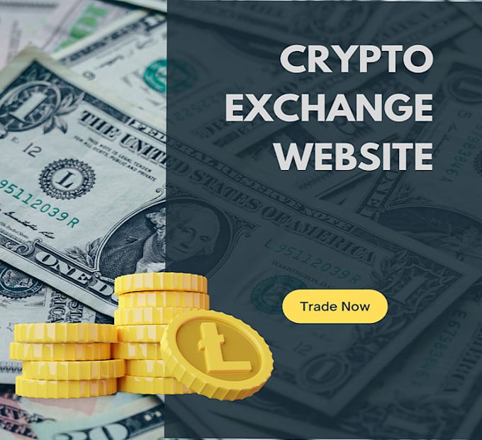 Gig Preview - Build crypto exchange website, exchange website, exchange platforms