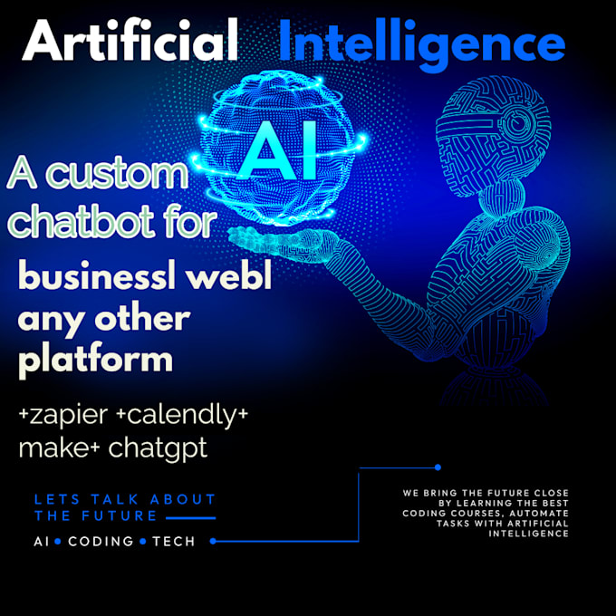 Gig Preview - Create  ai chatbots and  appointment agents for your business