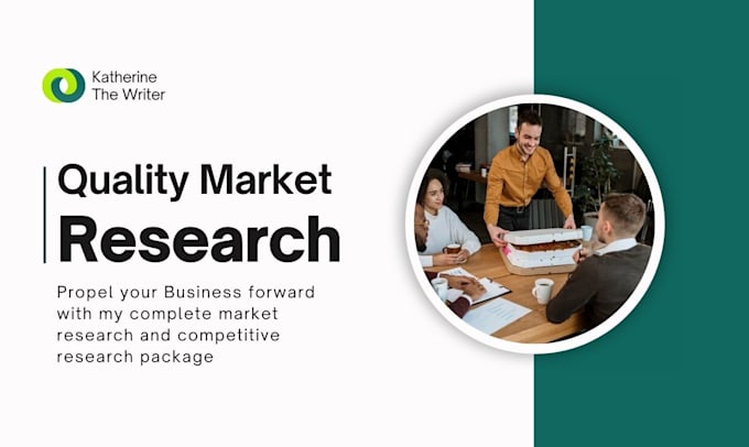 Gig Preview - Do market research, competitor analysis, swot and pest analysis, segmentation