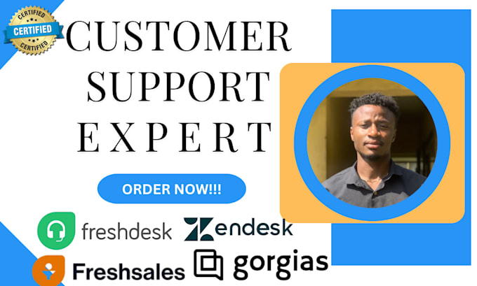 Gig Preview - Be gorgias, zendesk, freshdesk, and freshsales expert