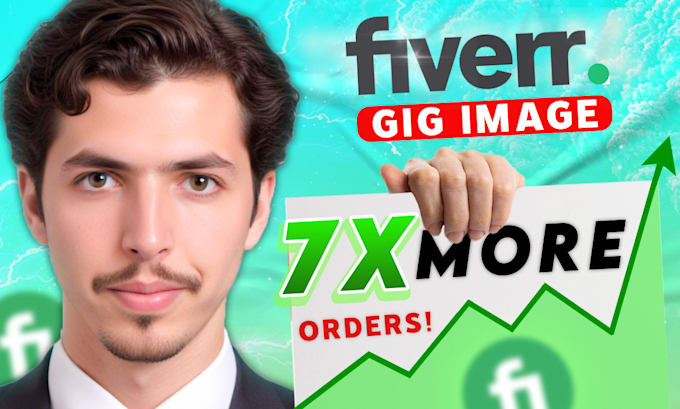 Gig Preview - Design an outstanding clickbait fiverr gig image fast