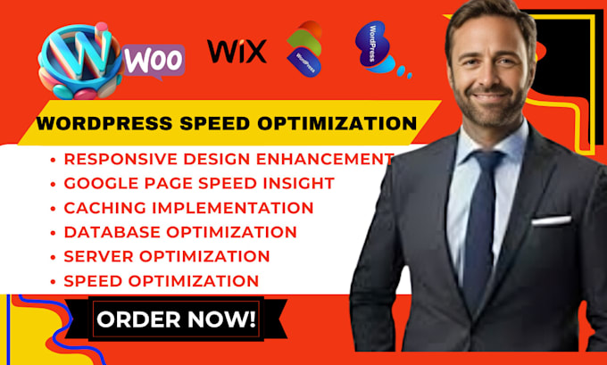 Gig Preview - Do wordpress website speed optimization website speed  for mobile and desktop