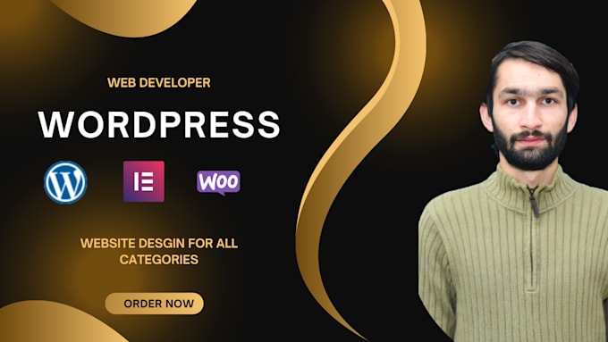 Gig Preview - Design and develop wordpress websites and ecommerce stores