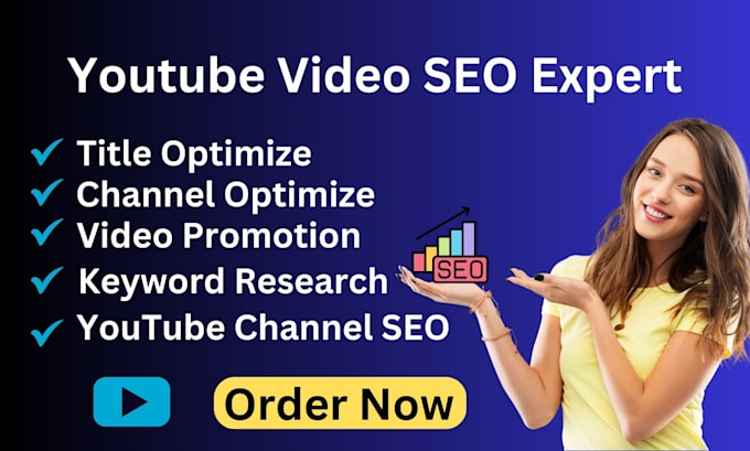 Bestseller - optimize your youtube video seo for top search rankings