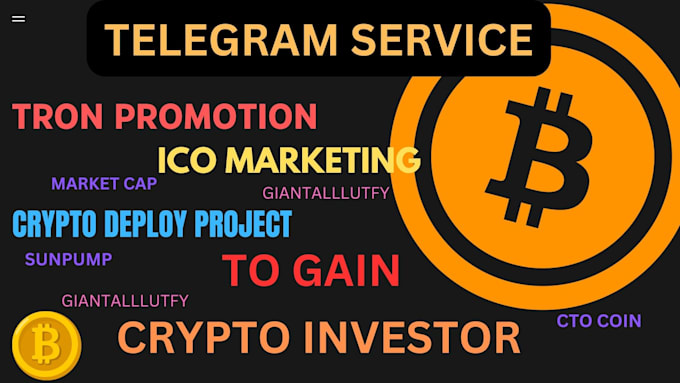 Gig Preview - Hype pump your sun, dex, ico, tron toncoin, sol, mc memecoin, telegram promotion