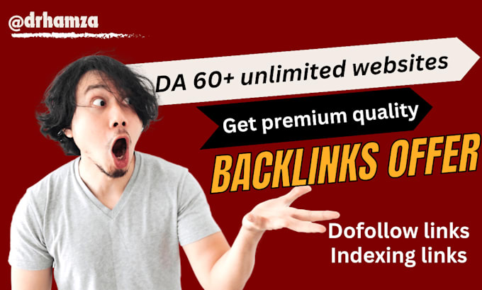 Gig Preview - Shift your websites on first page of google by 77 domain authority backlinks