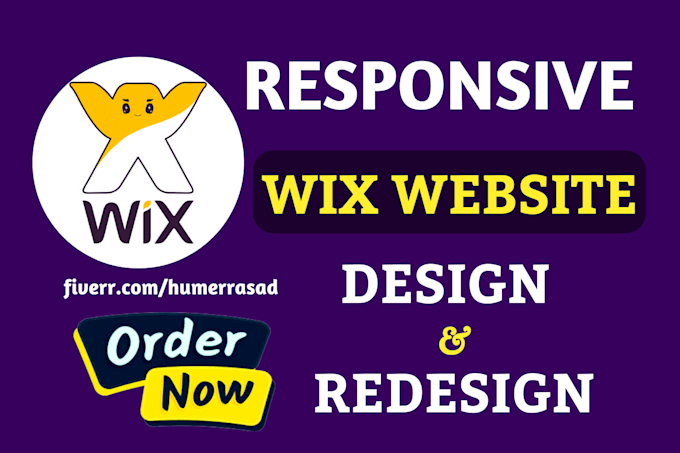 Gig Preview - Build wix website design wix website redesign wix website development ecommerce