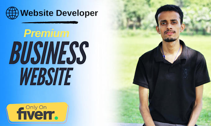 Gig Preview - Create professional business website design and development