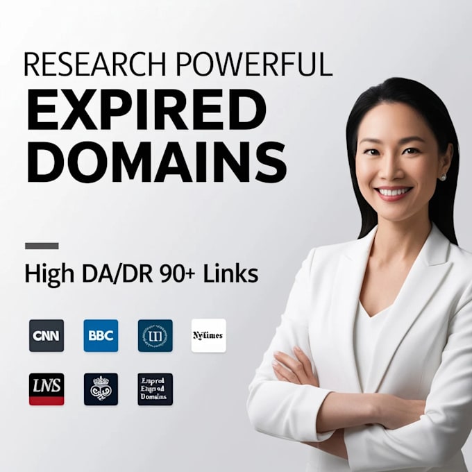 Gig Preview - Research high quality expired domains related to your niche