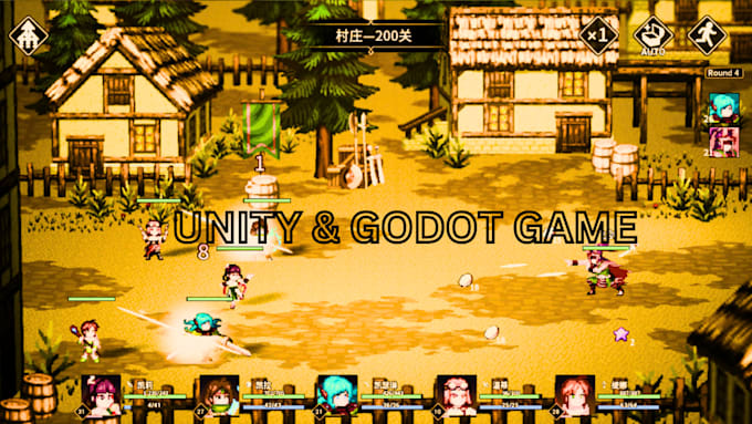 Gig Preview - Develop 2d 3d unity game godot game demo multiplayer plugin add new features