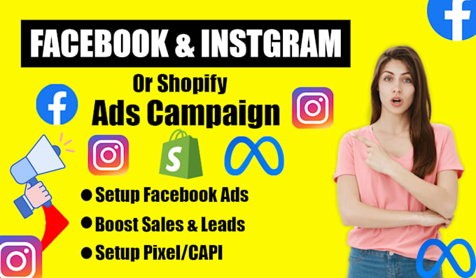 Bestseller - setup shopify facebook instagram meta ads campaign manager