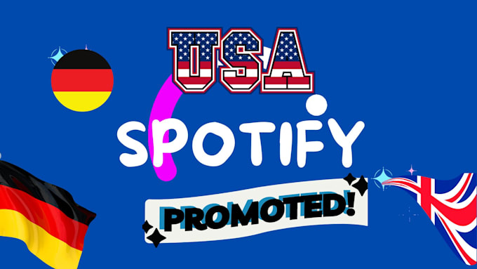 Gig Preview - Germany and increase your spotify profile monthly  listeners