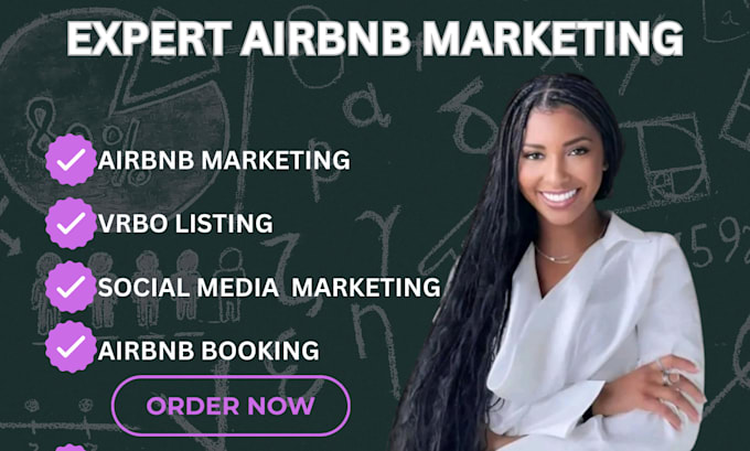 Gig Preview - Do airbnb promotion, furnished finder, vrbo listing, airbnb marketing, bookings