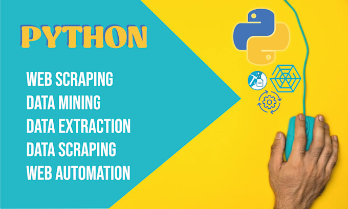 Gig Preview - Do python web scraping web automation data extraction and mining