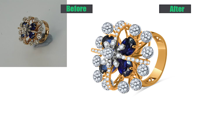 Gig Preview - Do high end jewelry photo retouching and best quality photo editing