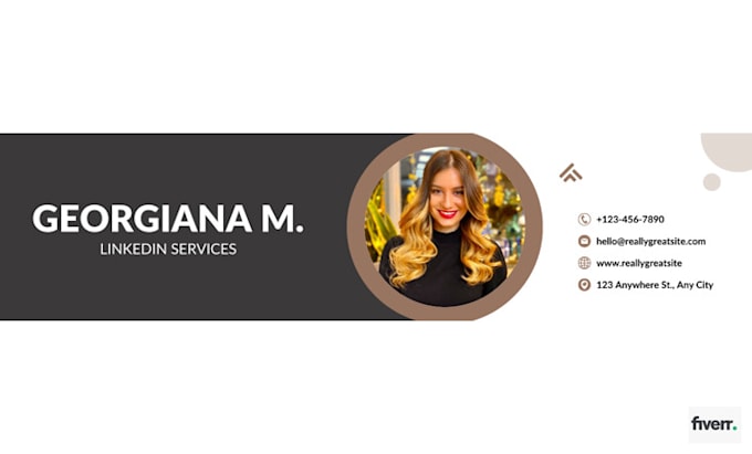 Gig Preview - Design a professional linkedin banner