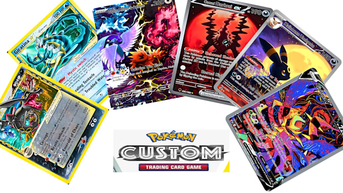 Gig Preview - Create your custom pokémon tcg card